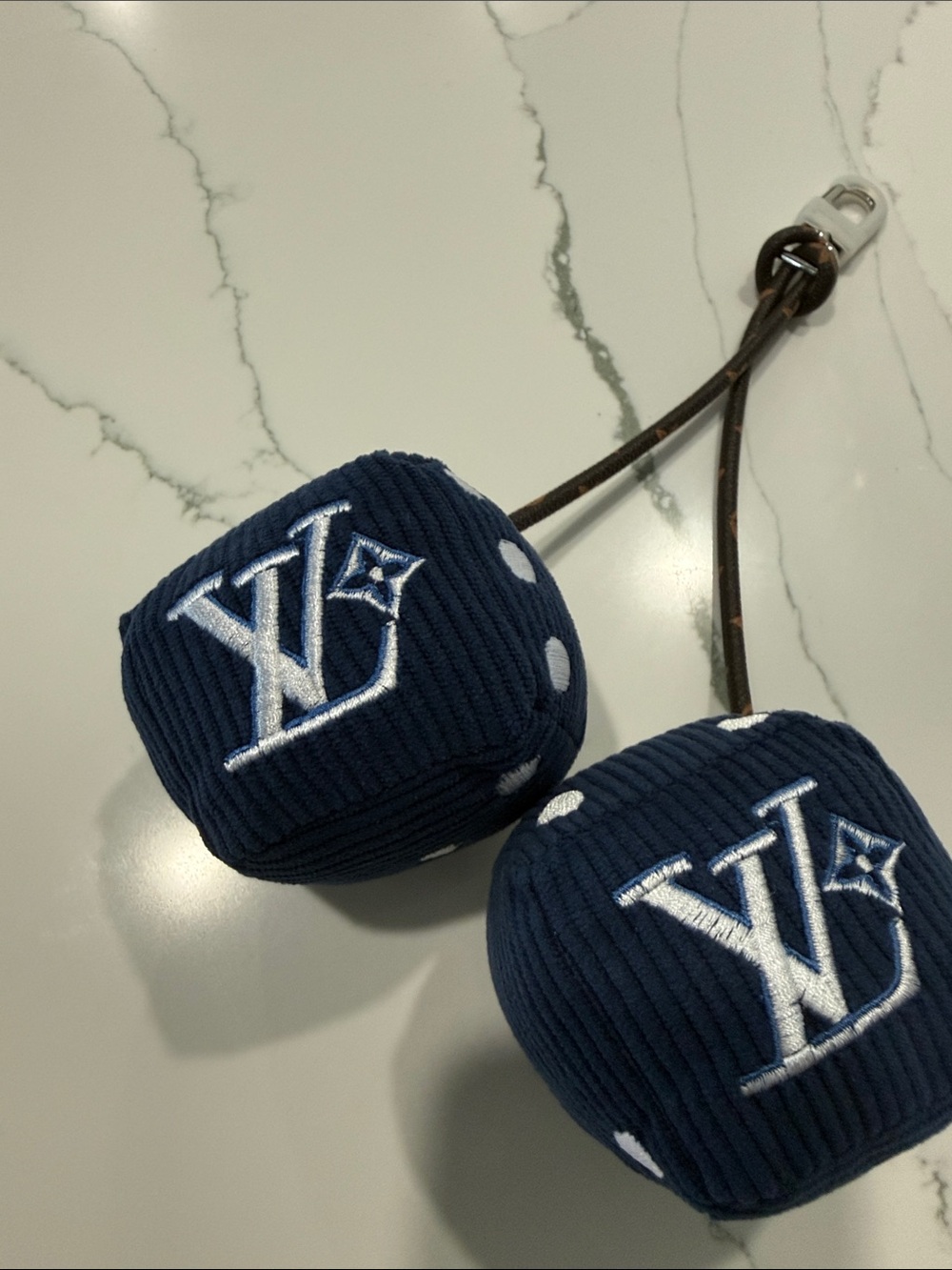 Plush Dice Bag Charm